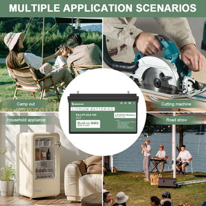 Smaraad 12.8V <span class=keywords><strong>Solar</strong></span> Home Energy Storage <span class=keywords><strong>Battery</strong></span> Pack 100ah para 300ah Lifepo4 <span class=keywords><strong>Li</strong></span>-<span class=keywords><strong>Ion</strong></span> de lítio para carrinhos de golfe e barcos - Product Image 5