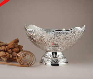 Tazón de servir de acero inoxidable con acabado plateado, el más vendido, para hoteles, restaurantes y bares - Product Image 3