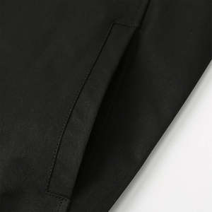 Chaqueta Universitaria de Béisbol Personalizada para Hombre con Cuello Alto, Logotipo Frontal, Mangas de Lana y Poliéster - Product Image 2