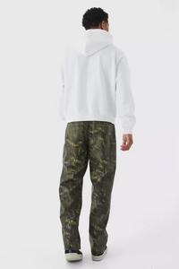 Sweat à capuche pour homme en coton lourd surdimensionné personnalisé de base blanc premium offre en gros tendance 2024 - Product Image 2