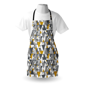 Delantal de cocina de algodón puro de gran oferta, delantal de cocina con estampado de logotipo personalizado, proveedor indio - Product Image 3