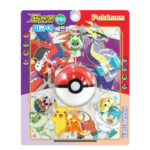 Ensemble de figurines Pokémon Paldea, jouet de collection en plastique pour enfants de 7 à 12 ans, thème fantastique et science-fiction - Product Image 1