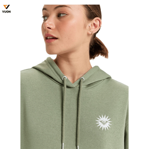 Vente en gros Tissu de haute qualité 320gsm-380gsm Sweat à capuche pour femme Impression décontractée Logo personnalisé Sweat à capuche - Product Image 3