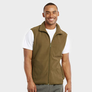 Chaleco de invierno personalizado para hombre 2025, chaleco de lana Polar de nuevo diseño, estilo informal, ropa de ocio al aire libre al por mayor - Product Image 1