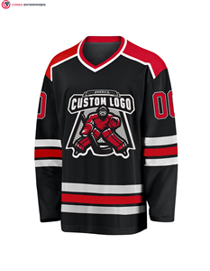 BETHERIVAL Maillot de hockey populaire de haute qualité Maillot de hockey pour jeunes en sergé personnalisé par sublimation - Product Image 4