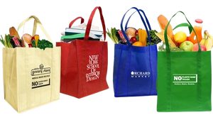 Bolsas de compras reciclables no tejidas ecológicas excepcionalmente elaboradas, logotipo personalizable, Impresión de comestibles, uso directo de fábrica de Vietnam - Product Image 6