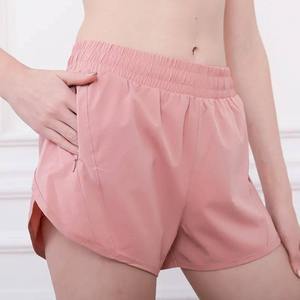 Nouveauté Shorts de course respirants pour femmes Séchage rapide Taille élastique Coupe régulière Shorts de jogging avec poches - Product Image 2