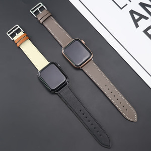 Con Logo singolo Tour <span class=keywords><strong>cinturino</strong></span> in pelle per <span class=keywords><strong>Apple</strong></span> <span class=keywords><strong>Watch</strong></span> serie 11 10 46mm 42mm <span class=keywords><strong>cinturino</strong></span> in pelle per Ultra 3 2 49mm 45mm 38mm - Product Image 5