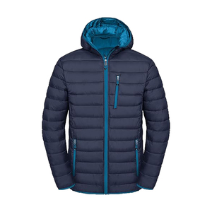 Chaqueta Acolchada con Capucha Térmica, Abrigo de Invierno Resistente al Agua, Chaqueta Inflada de Plumón, Fabricante Exportador - Product Image 3