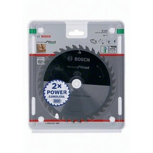 ใบเลื่อยวงเดือน 165 มม- 36 ฟัน รู 20 มม. 1.5 มม. เคิร์ฟ เอชเอ็มสำหรับบ๊อช - Product Image 4