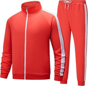 Survêtement à capuche unisexe, coupe-vent et respirant, avec logo personnalisé, pour l'entraînement, survêtements pour hommes pour la saison d'hiver - Product Image 1