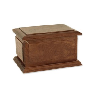Adults Coffin <b>Keepsake</b> Wooden Cremation Urn <b>Box</b> OEM ODM Customized Funeral Cremation Urn Funeral Ceremony Decorative Ashes <b>Box</b> - Product Image 5