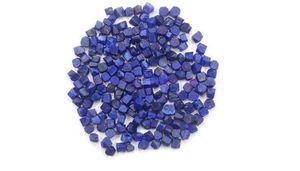 Powerful 50-Piece Set 4-6 MM Natural LapisLazuli Crystal Unpolished Jewelry Loose Raw Gemstones for Third <b>Eye</b> Chakra Stress - Product Image 5