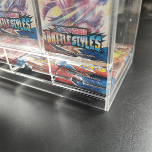 YAGELI — distributeur de cartes de commerce en plexiglas transparent, dispositif personnalisable à 6 fentes, en acrylique, de haute qualité - Product Image 3