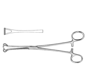Pince à tissus Babcock de 12 cm pour bébé Instrument chirurgical en acier manuel pour une préhension et un maintien précis - Product Image 5