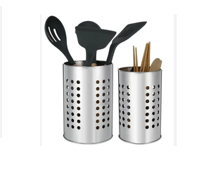 La mejor oferta de soporte para utensilios de acero inoxidable para el hogar y el restaurante con soporte de ventilación para palillos, estante para cocina, mesa de comedor - Product Image 6