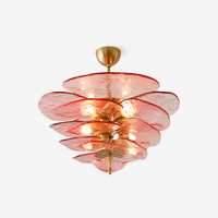 Vente en gros de luminaires italiens de Murano vintage faits à la main en verre ambré pour restaurant, maison et chambre à coucher