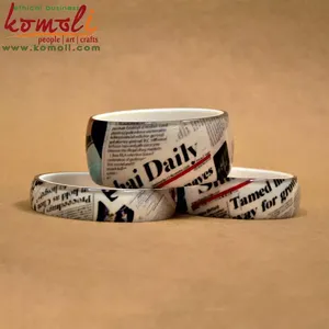 ที่ขายดีที่สุดอีพ็อกซี่และเรซิ่นกำไลข้อมือและสร้อยข้อมือกระดาษลามิเนตขายส่งแฟชั่นเครื่องประดับกำไลเพื่อการส่งออก - Product Image 6