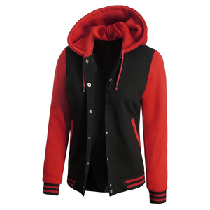 Hip Hop Streetwear Varsity Veste Pour Femmes Bonne Qualité Top Design Femmes Vêtements D'hiver Varsity En Différentes Couleurs - Product Image 1
