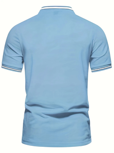 T-shirt en coton tricoté anti-plis de haute qualité 100 % coton, impression personnalisée, broderie, poche, manches courtes, logo personnalisé - Product Image 3