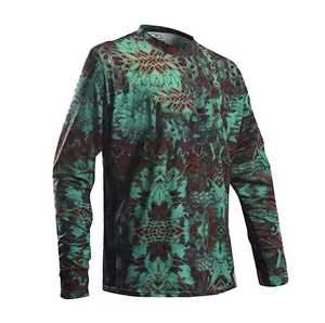 Chemise de pêche professionnelle pour hommes, logo personnalisé, OEM ODM, protection UV, légère, respirante, vêtements de travail en plein air, usine - Product Image 2