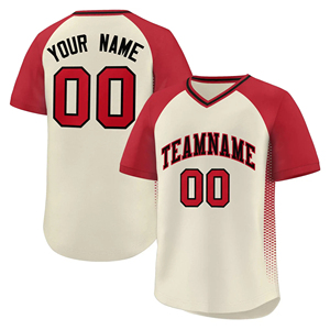 Camisetas con cuello en V lisas en blanco a la moda de Hip-Hop para hombres y mujeres uniformes deportivos para béisbol y softbol Jersey con cuello en V - Product Image 4