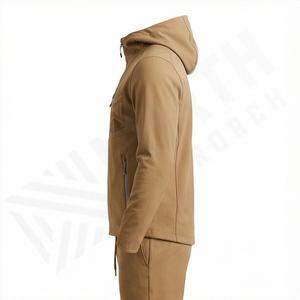 Ensemble de survêtement décontracté imperméable en polyester léger pour hommes, coupe-vent, survêtement de sport, ensemble de survêtement en nylon, salle de sport, fitness, course à pied - Product Image 3