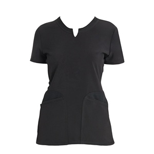 Ensembles d'uniformes d'infirmière pour femmes de qualité supérieure en tissu tissé Spandex, avec détection d'aiguilles, logo personnalisé, ensembles de blouses d'hôpital, directement de l'usine - Product Image 2