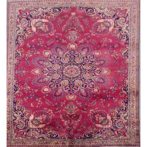 Alfombra persa Mashad única en su tipo de 10'0 x 7'3 - Product Image 1