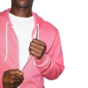 High Street Series Logo personnalisé hommes sweat à capuche d'hiver pull surdimensionné fermeture éclair haute qualité manches longues coupe ajustée à capuche en gros - Product Image 4