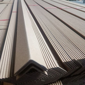 Custom Design Kraft 90 Degree Corrugated Fancy <b>Cardboard</b> Factory Price Waterproof Angel <b>Corner</b> Edge <b>Protector</b> with Lock Style - Product Image 1