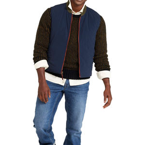 Chaleco Acolchado Reversible de Alta Calidad, Antimanchas, 100% Poliéster, con Logotipo Personalizado, Grueso, para Hombre, Informal, para Viajes - Product Image 4