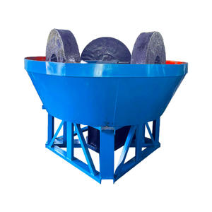 Usine fournisseur humide rouleau pan Mill pour le minerai d'argent plomb zinc fer cuivre or minerai broyage humide pan Mill - Product Image 2