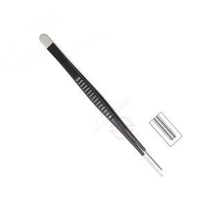 Pinzas Quirúrgicas Debakey Personalizadas de 185 mm con Mango Negro, Pinzas Rectas de Acero Inoxidable para Herramientas Médicas - Product Image 5