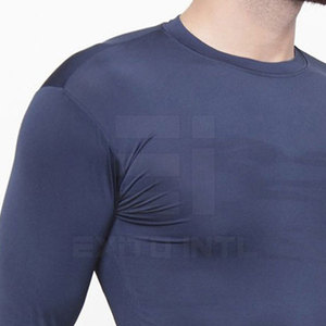 T-shirt de compression pour homme, coupe ajustée, haute performance, anti-transpiration, pour la gym et le sport - Product Image 4