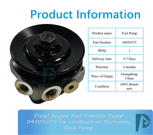 Pompe de transfert de carburant pour moteur diesel 04503575 pour pièces détachées d'excavateur avec garantie de 3 mois - Product Image 3