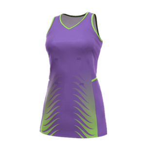 Uniformes de netball en polyester unisexe sexy et élégant jupes de tennis conçues sur mesure OEM ensembles de robes pour femmes shorts vêtements de tennis netball - Product Image 4
