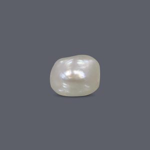 Perla Natural Blanca de Agua Dulce Suelta de 3.58 Quilates - Product Image 1