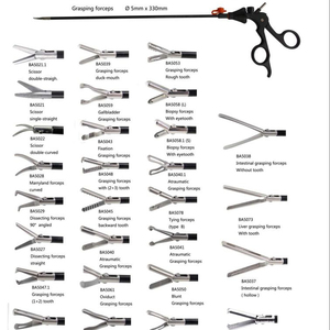 Instrumentos de entrenamiento laparoscópico, soporte de aguja y pinza de sujeción para estudiante, de Boston, uso en pares por punto Dental - Product Image 2