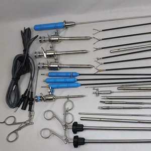 Juego de 25 Piezas de Instrumentos Quirúrgicos de Metal para Cirugía Laparoscópica, Pinzas, Laparoscopia, Endoscopia, Kit de Instrumentos Quirúrgicos para Procedimientos Mínimamente Invasivos, CE - Product Image 2