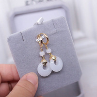 Anting-anting Yi Sugar Fashion, Etnis Klasik Bunga Merah Vintage, Anting-anting Gantung untuk Wanita, Gaya Retro Klasik