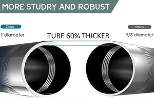 Juego de varillas de cortina de ducha ajustables para baño, barra colgante de armario extraíble, telescópica de metal, varillas de cortina para ventana - Product Image 5