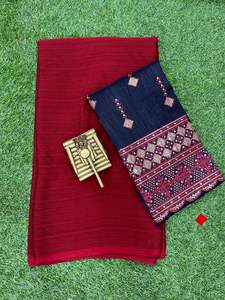 Top Quality Attractive Designer Running Casual Wear Georgette Saree With Sequins Blouse for Women From Trusted Indian Supplier - Product Image 5