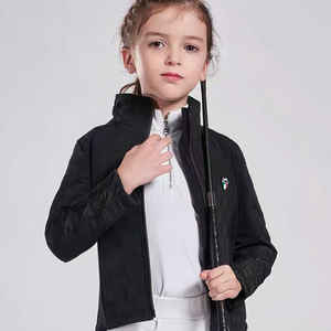 Chaqueta Ecuestre para exteriores de primavera y otoño para niños OEM, chaqueta cálida a prueba de viento para ropa de equitación - Product Image 5