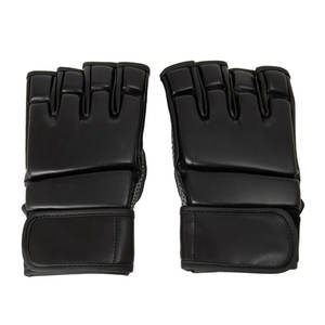 Guantes de MMA y Kickboxing de medio Dedo de calidad superior recién llegados hechos de cuero para uso en exteriores - Product Image 3