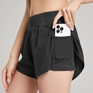 Activewear Short de tennis en polyester pour femmes Fabricant de gros Short d'entraînement en polyester pour femmes Short en polyester pour femmes - Product Image 4