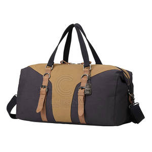 Mochila de lona de nailon con logotipo personalizado de alta calidad, gran capacidad con cierre de cremallera para deportes de gimnasio - Product Image 1