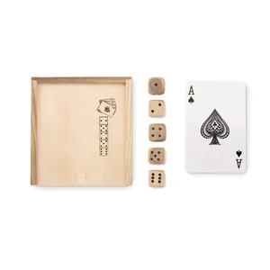 Ensemble de jeu de cartes personnalisé Las Vegas Dice pour les cadeaux promotionnels d'entreprise - Product Image 2