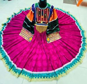 Vêtements traditionnels faits à la main robe afghane haute qualité meilleur matériel afghan Vintage femmes robes 0665 - Product Image 3