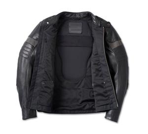 Nouvelle veste en cuir pour homme, style streetwear, pour un look formel et décontracté avec une touche moderne - Product Image 3